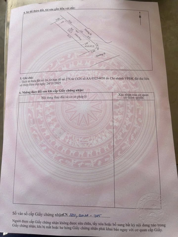 Đất nền 2 mặt tiền Đông Lỗ, Hiệp Hòa 115m² giá chỉ 2 tỷ - Đầu tư sinh lời ngay!