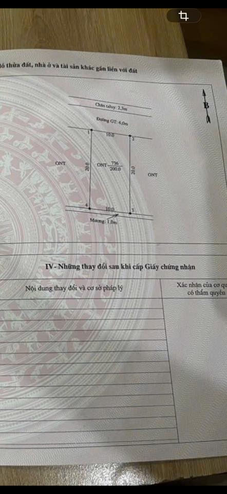 Đất thổ cư khu Ruộng Lính, Bảo Yên, Phú Thọ 200m² - Tiềm năng tăng giá cao!