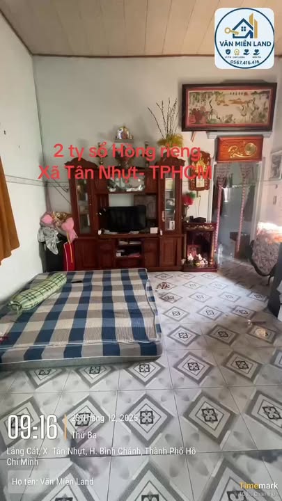 Nhà cấp 4 Tân Nhựt Bình Chánh 80m² giá 2 tỷ - Sổ hồng chính chủ