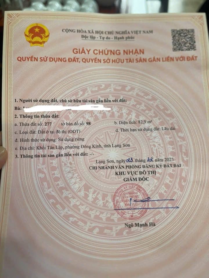 Nhà cấp 4 Tân Lập, Đông Kinh 82.9m² giá 1.8 tỷ - Vị trí vàng cho kinh doanh!