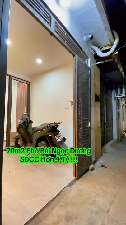 Căn hộ tầng 1 phố Bùi Ngọc Dương, quận Hai Bà Trưng, 70m² - Nhà mới, đầy đủ nội thất!