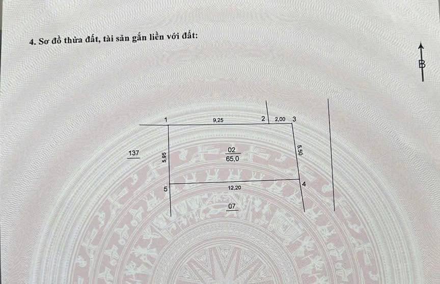 Đất Đồng Trì Thanh Trì 65m² giá 8 tỷ - Sổ đỏ chính chủ, ô tô vào tận nơi!