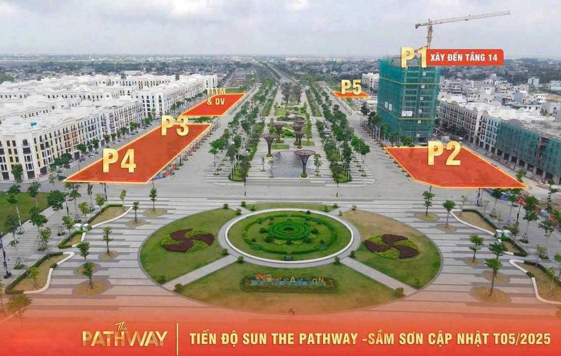 Shophouse Sun Quảng Trường Biển Sầm Sơn 112,5m² giá 3 tỷ - Cắt lỗ sâu, cơ hội đầu tư tốt!