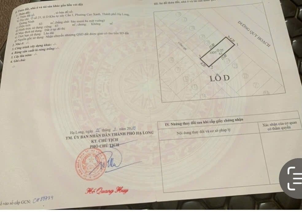 Nhà 4,5 tầng tại Cao Xanh, Hạ Long 63m² giá 5 tỷ - Đầu tư sinh lời hấp dẫn!