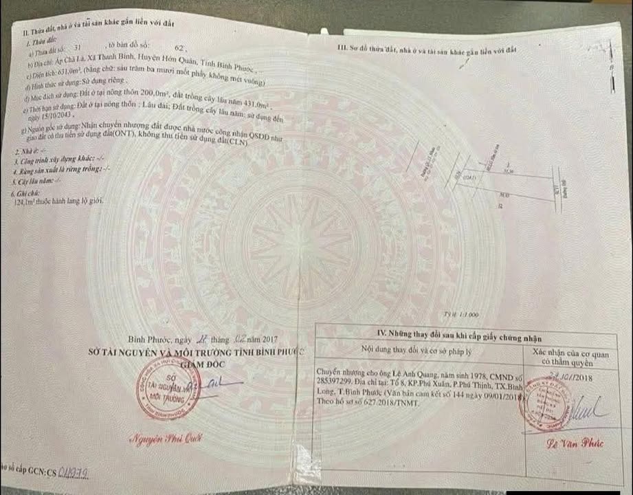 Đất nền Quốc lộ 13, Bình Long 560m² giá 2 tỷ - Cơ hội đầu tư hấp dẫn!