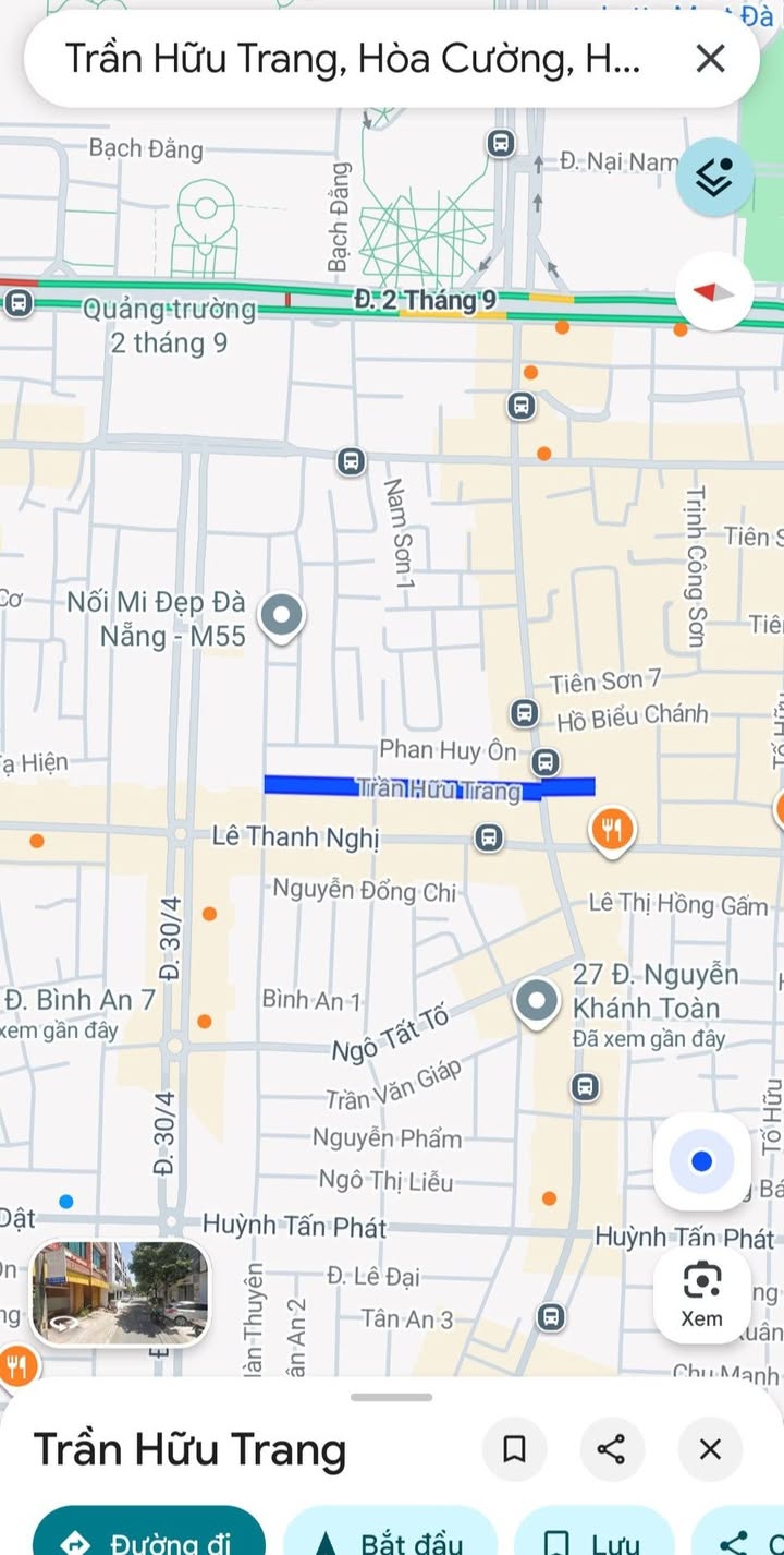 Nhà 2 tầng Trần Hữu Trang, Hải Châu 79m² - Đủ công năng, vào ở ngay!