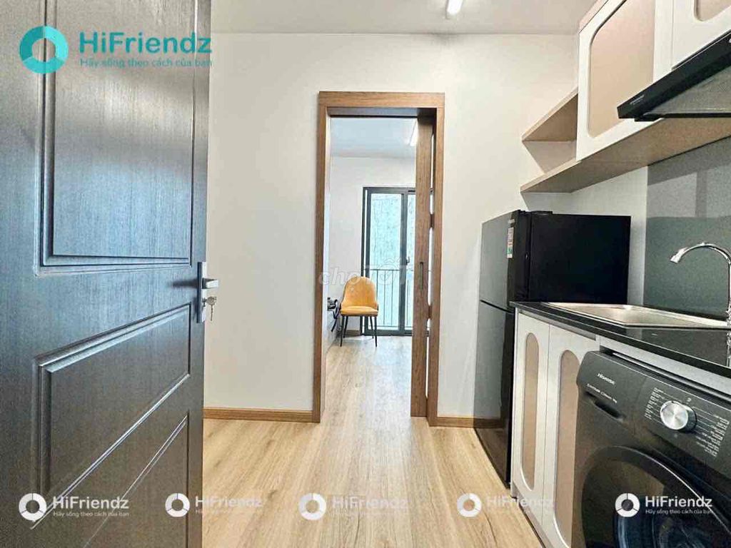 Căn hộ cho thuê 1 phòng ngủ tách bếp tại Bình Thạnh 30m² giá 5.9 triệu - Nội thất đầy đủ, tiện nghi