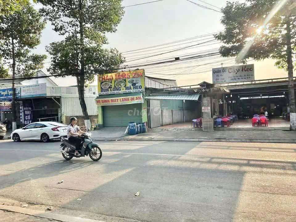 Đất 155m² mặt tiền đường Trần Quang Khải, phường Đông Hòa - Đầu tư sinh lời hấp dẫn!