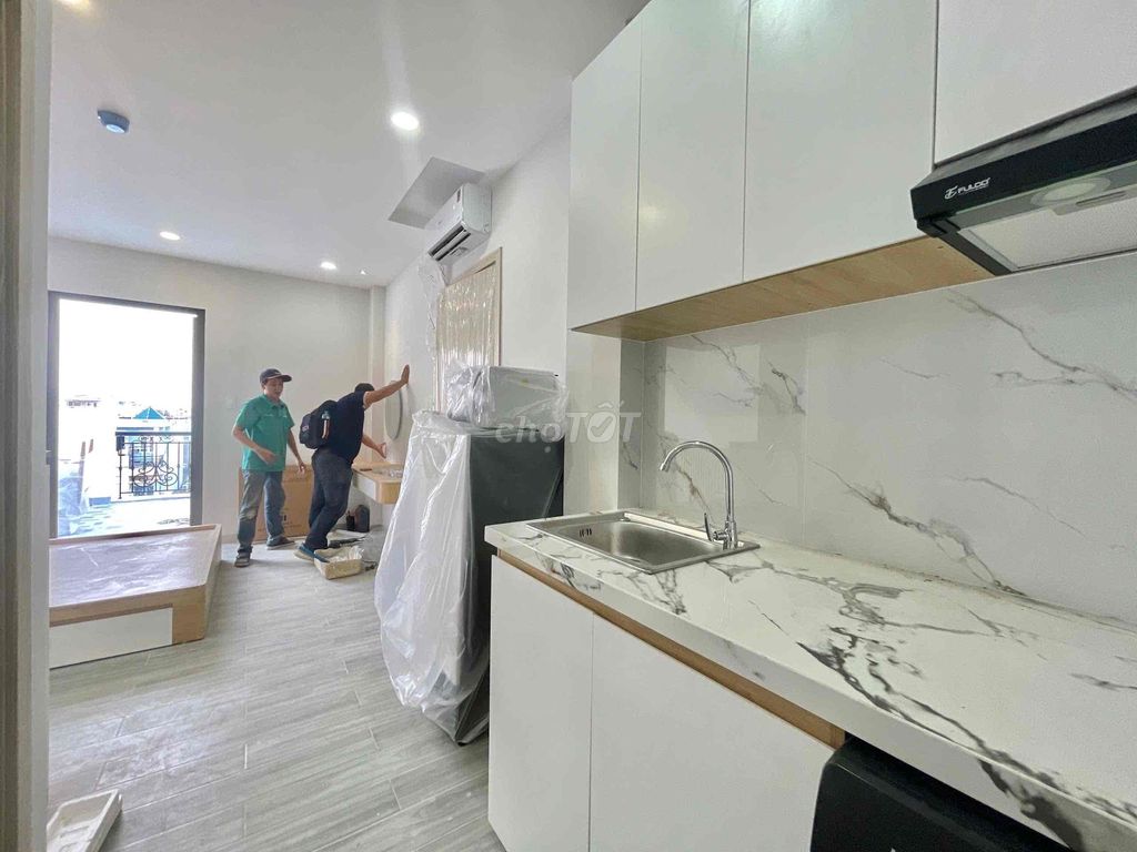 Căn hộ mới Lê Quang Định, Bình Thạnh 37m² giá 6.8 triệu - Nội thất cao cấp, thiết kế hiện đại!