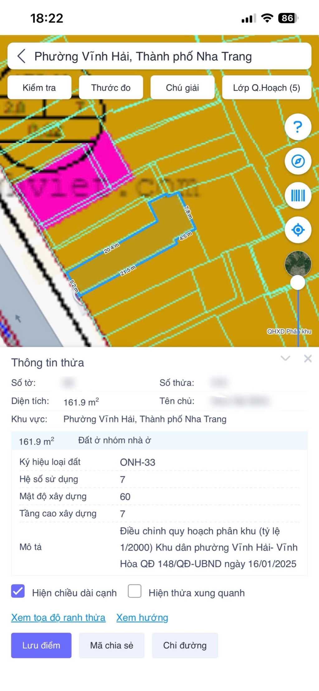 Nhà cấp 4 mặt tiền đường 2/4 Vĩnh Hải, Nha Trang 161.9m² giá 22.67 tỷ - Sổ hồng lâu dài!