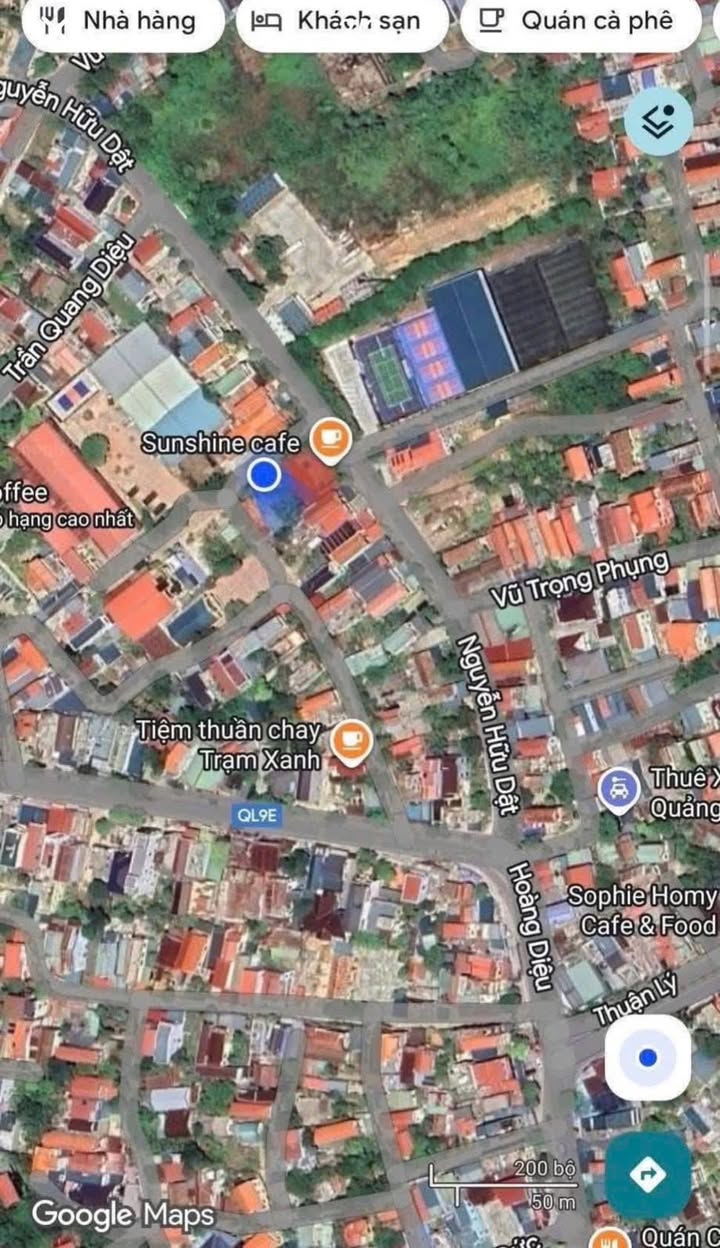 Bán lô đất Nguyễn Hữu Dật, Đồng Hới, 151.8m² - Giá chỉ 2.5 tỷ!