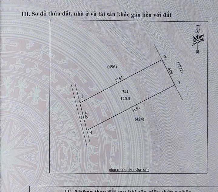 Đất nền Hưng Đông Vinh 120m² giá 3 tỷ - Hướng Đông Bắc, đường nhựa thông thoáng!