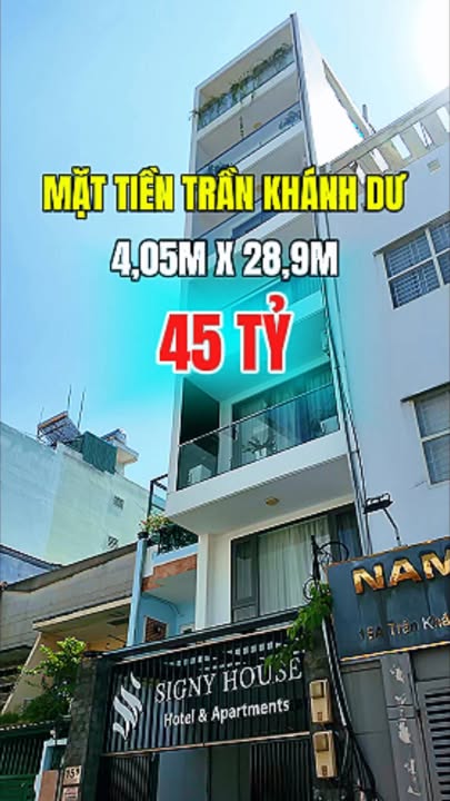 Căn hộ dịch vụ Trần Khánh Dư, Quận 1 - Đầu tư sinh lời 45 tỷ
