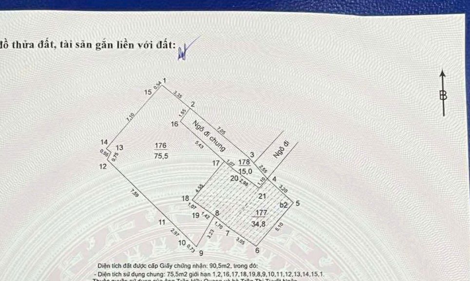 Đất Minh Khai 76m² giá 10 tỷ - Cơ hội đầu tư sinh lời hấp dẫn!