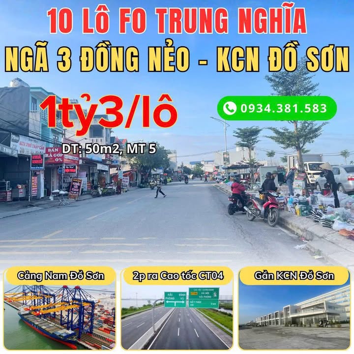 Đất nền mặt đường Trung Nghĩa, Hợp Đức 50m² chỉ 1 tỷ - Cơ hội đầu tư tuyệt vời!
