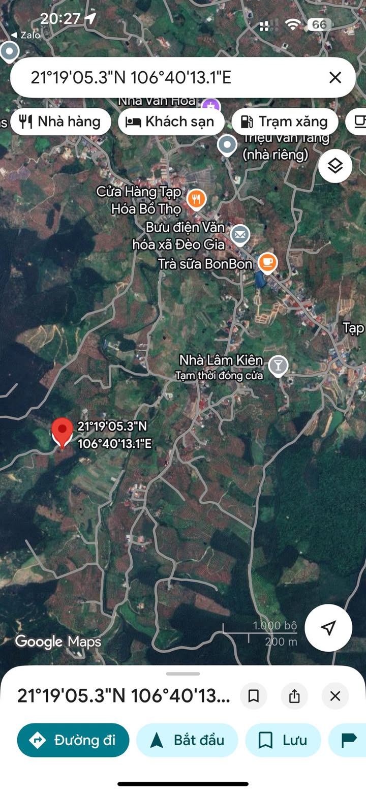 Đất nền Tân Lập Lục Ngạn 5823m² - Giá rẻ bất ngờ, đất đẹp không mồ mả!