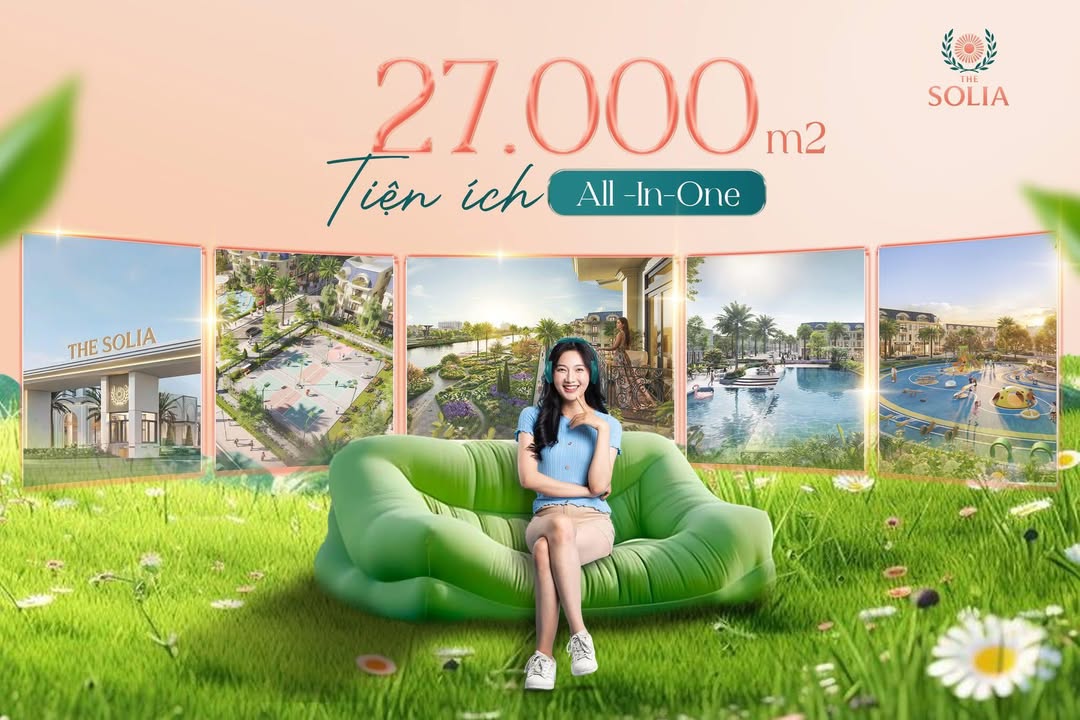 Dự án The Solia Bến Lức 27.000m² - An cư lý tưởng với tiện ích 5 sao