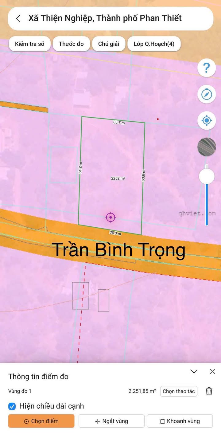 Đất nền mặt tiền đường Trần Bình Trọng, Thiện Nghiệp 2000m² giá 8.4 tỷ - Cơ hội đầu tư tuyệt vời!