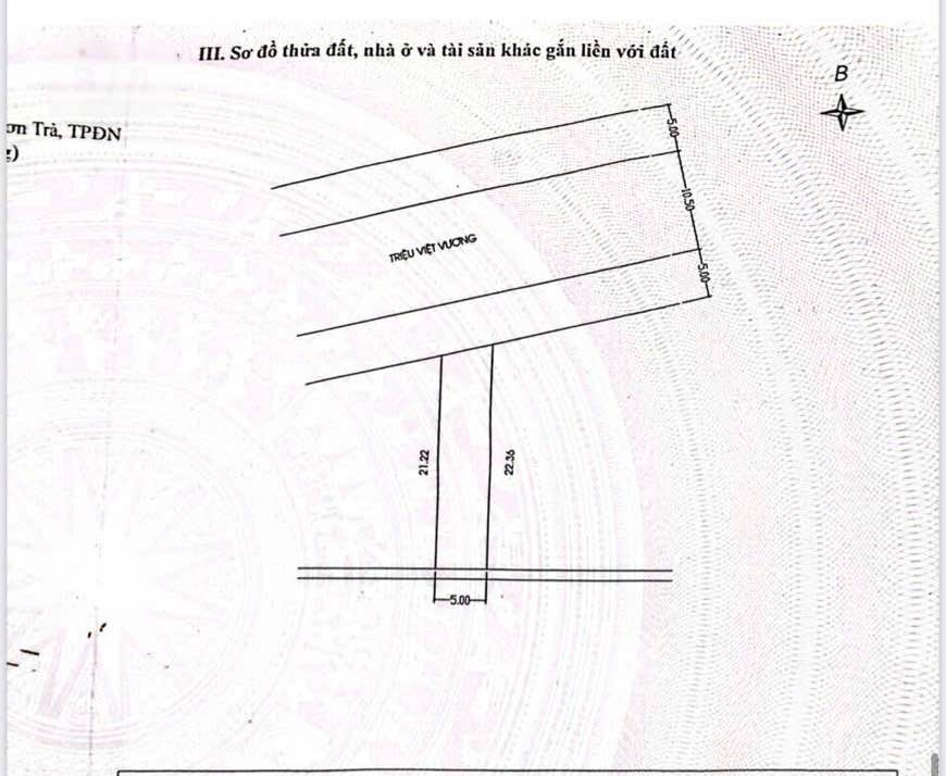 Bán lô đất mặt tiền Triệu Việt Vương 109m² giá 19 tỷ - Cơ hội đầu tư tuyệt vời!