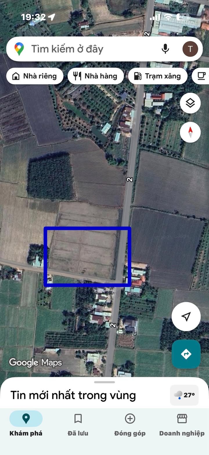 Bán đất Hảo Đước, Châu Thành 10440m² giá 9.5 tỷ - Đầu tư sinh lời ngay!