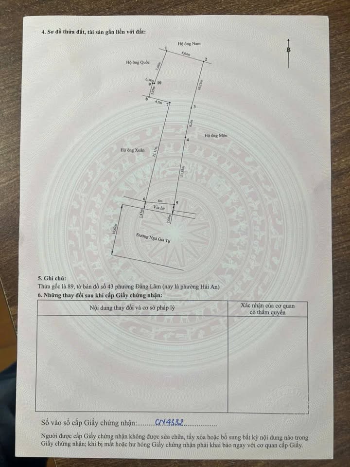 Đất mặt đường Ngô Gia Tự, Hải Phòng 196m² giá 22.54 tỷ - Kinh doanh sầm uất!