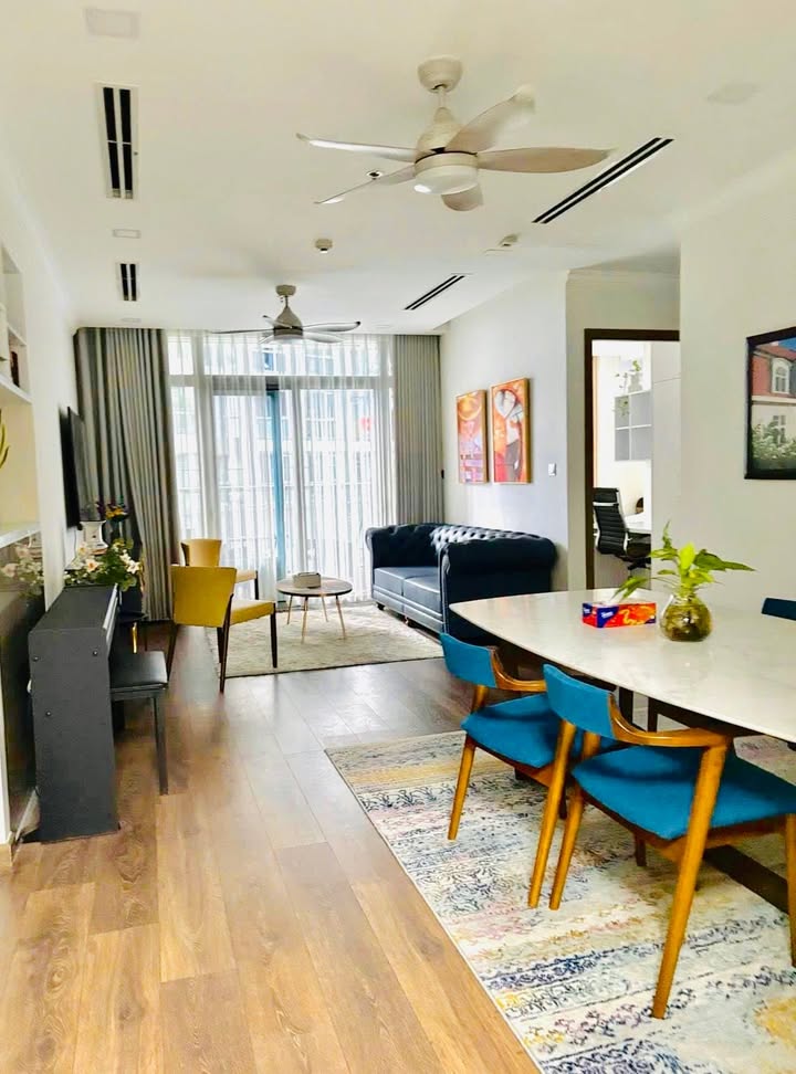 Căn hộ 3PN Vinhomes Central Park 112m² giá 15.5 tỷ - Thiết kế hoàn hảo, view đẹp như resort!