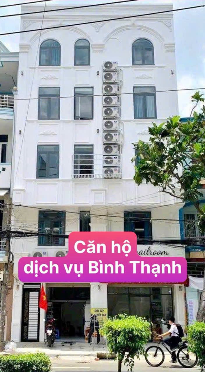 Căn hộ dịch vụ 4 tầng tại Bình Thạnh 220m² giá 30 tỷ - Đầu tư sinh lời cao!