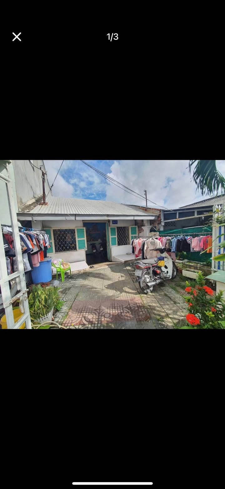 Bán đất + nhà cũ hẻm Lý Tự Trọng, Trà Vinh 103m² - Giá chỉ 600 triệu, thương lượng!