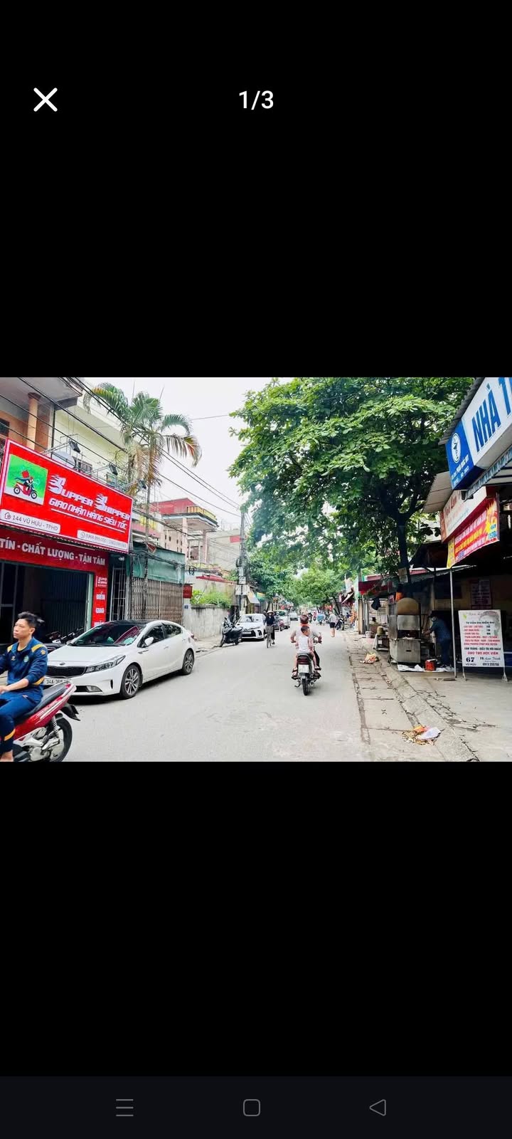 Nhà 2,5 tầng mặt tiền 4m tại Vũ Hựu, Thanh Bình - Kinh doanh sầm uất