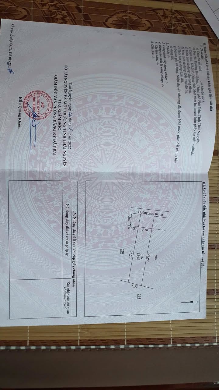 Lô đất Bãi Bông 124,3m² giá 1,2 tỷ - Đầu tư lý tưởng!