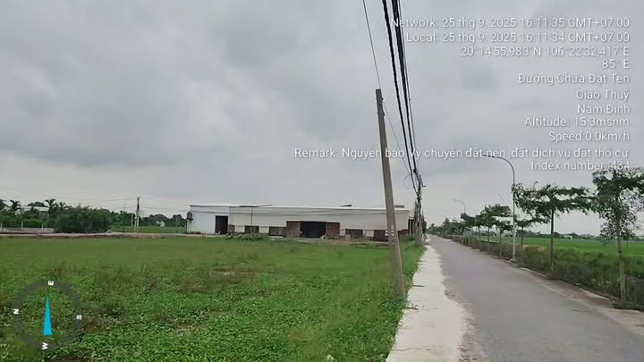 Đất ở Giao Tân, Giao Thủy 95m² giá chỉ 900 triệu - Sổ hồng đầy đủ!