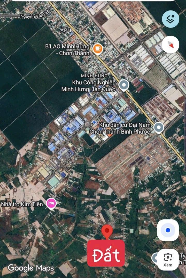 Đất thổ cư 2250m² tại Chơn Thành - Giá đầu tư hợp lý, sổ đỏ sẵn!