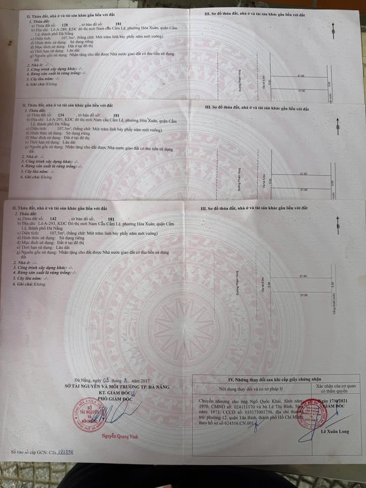 Bán 3 lô liền kề đường Phạm Hùng 322.5m² giá 22 tỷ - Đầu tư sinh lời ngay!