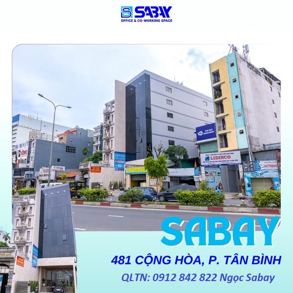 Cho thuê văn phòng Sabay Tân Bình 45m² - Giá chỉ từ 13 USD/m², ưu đãi hấp dẫn!