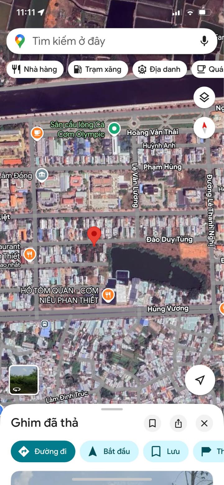 Đất nền mặt tiền Đào Duy Tùng, Phan Thiết 100m² giá chỉ 3.65 tỷ - Cơ hội đầu tư hiếm có!