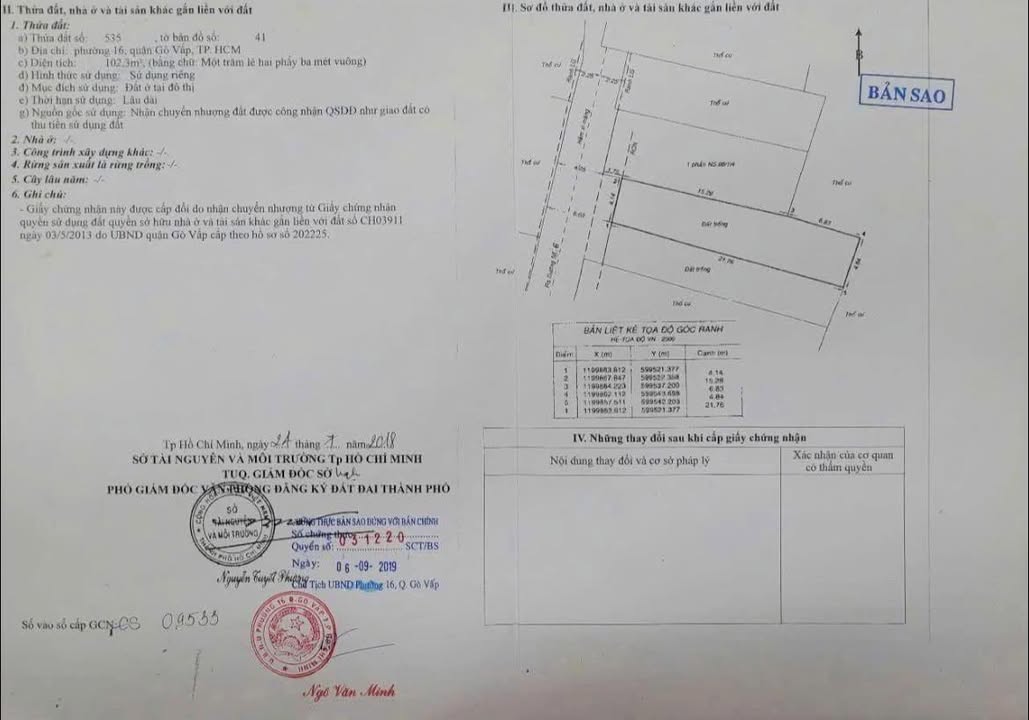 Nhà trọ đường Thống Nhất, Gò Vấp, 102m² giá 7.5 tỷ - Đầu tư sinh lời tức thì!