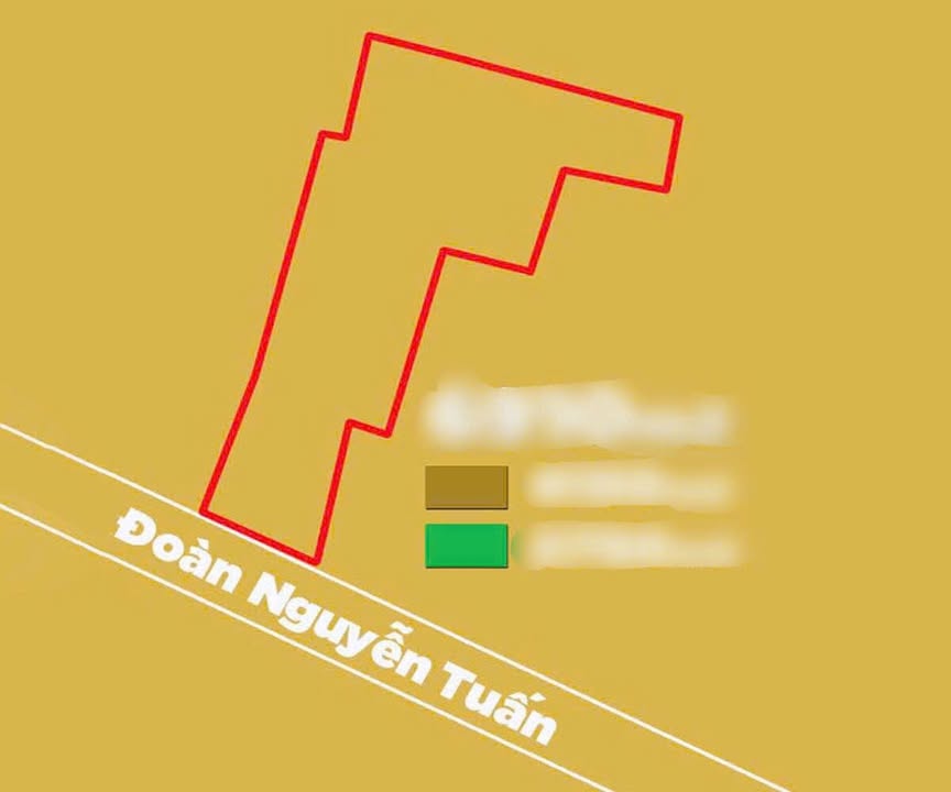 Đất dự án 7000m² mặt tiền Đường Đoàn Nguyễn Tuấn - Giá 180 tỷ, tiềm năng lớn cho Chung Cư