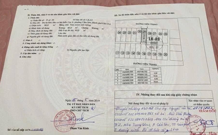 Đất dự án Quảng Hồng Cẩm Phả 80m² giá 2.4 tỷ - Nơi an cư lý tưởng bên hồ