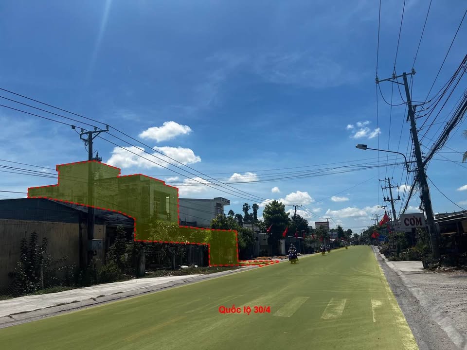 Nhà mặt tiền Quốc Lộ 30, 516m² giá 5.2 tỷ - Kinh doanh sầm uất!