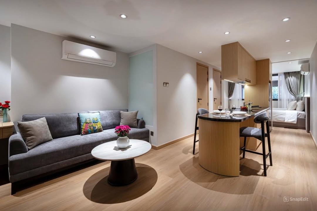 Căn hộ dịch vụ cao cấp Nguyễn Đình Chiểu, Quận 3, Hồ Chí Minh 65m² - Nội thất hiện đại, dịch vụ tận tâm!