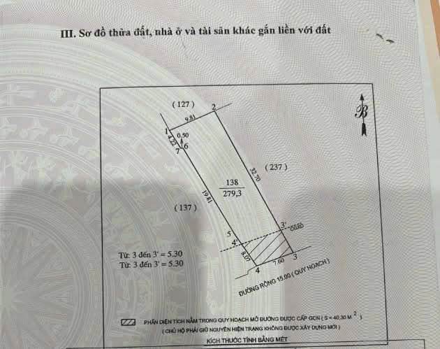 Đất kinh doanh quận Vinh 280m² giá chỉ 3x triệu/m² - Cơ hội đầu tư hấp dẫn!