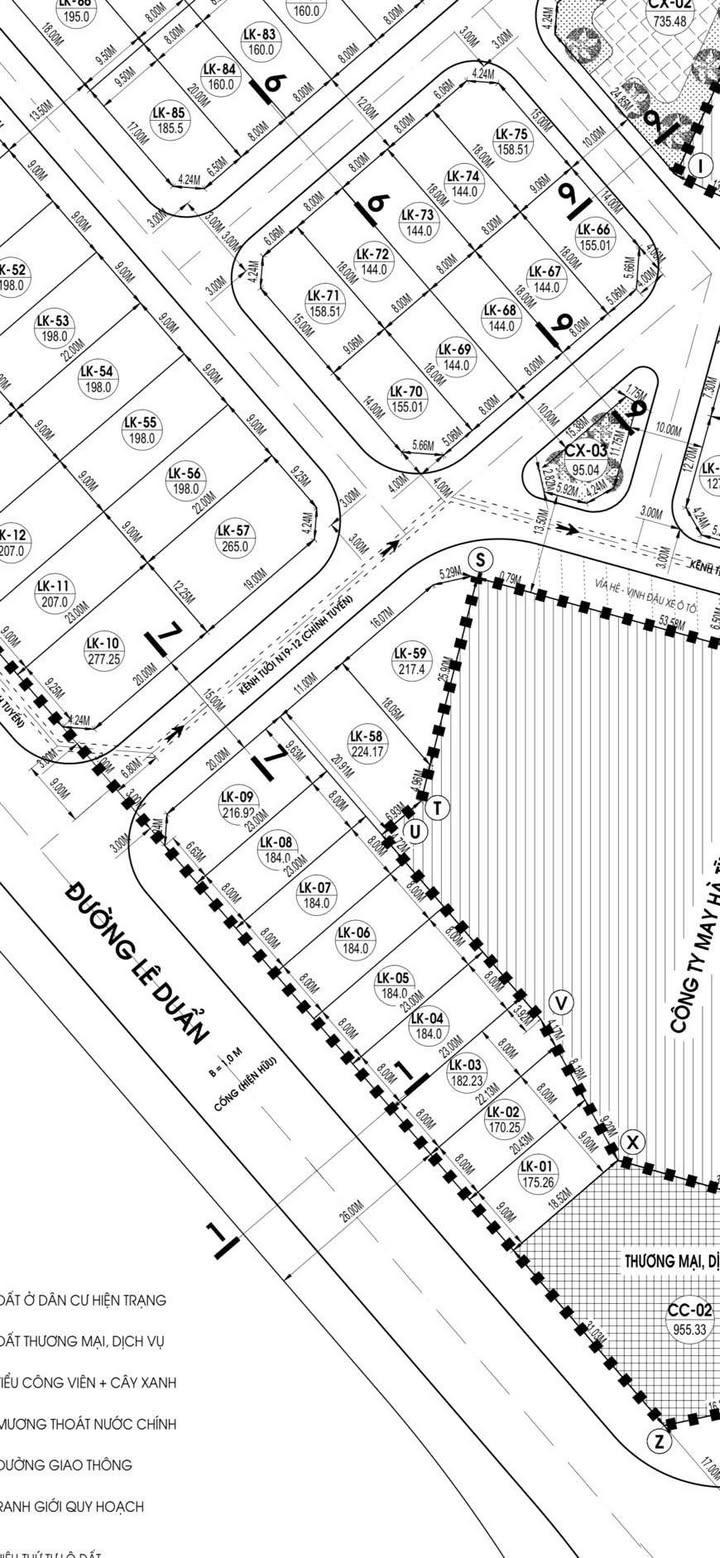 Bán gấp FrontHouse mặt tiền đường Lê Duẩn, Hà Tĩnh - Diện tích 184m², giá 9 tỷ