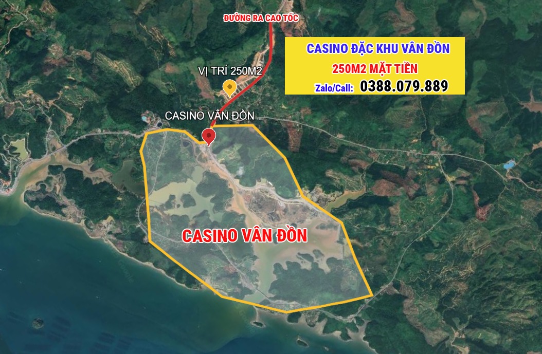 Đất nền Vân Đồn 250m² giá thỏa thuận - Cơ hội đầu tư hấp dẫn trước Casino