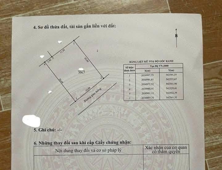 Đất nền Thạch Quý, Thành Sen 304m² giá 5.9 tỷ - Cơ hội đầu tư hấp dẫn!