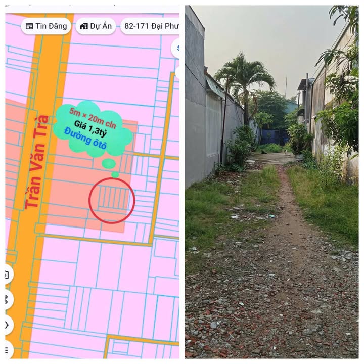 Đất nền Đại Phước Nhơn Trạch 100m² giá 1.3 tỷ - Sẵn sàng xây dựng ngay!