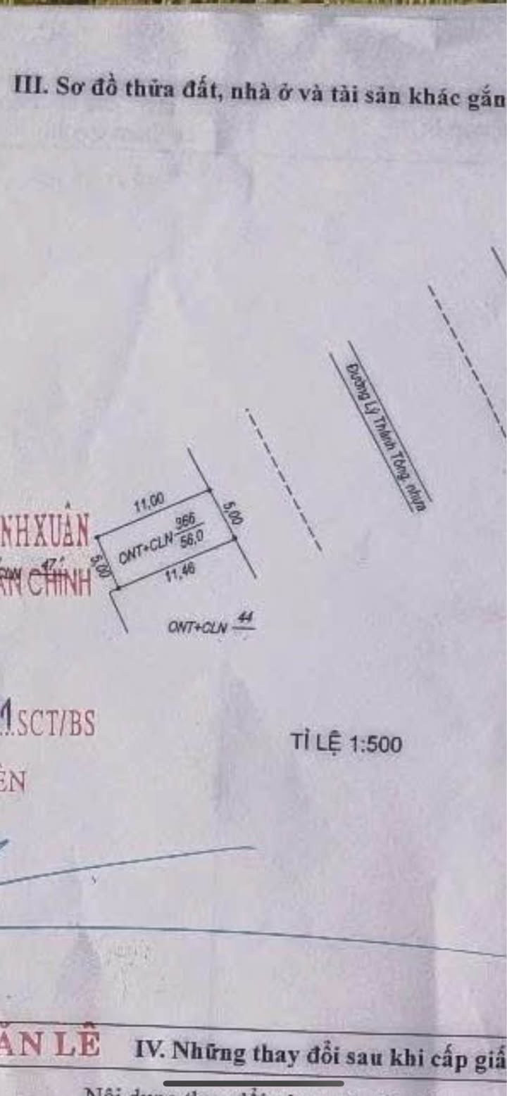 Đất nền Lý Thánh Tông Lộc Ninh 132m² giá 4 tỷ - Tiềm năng đầu tư lớn!