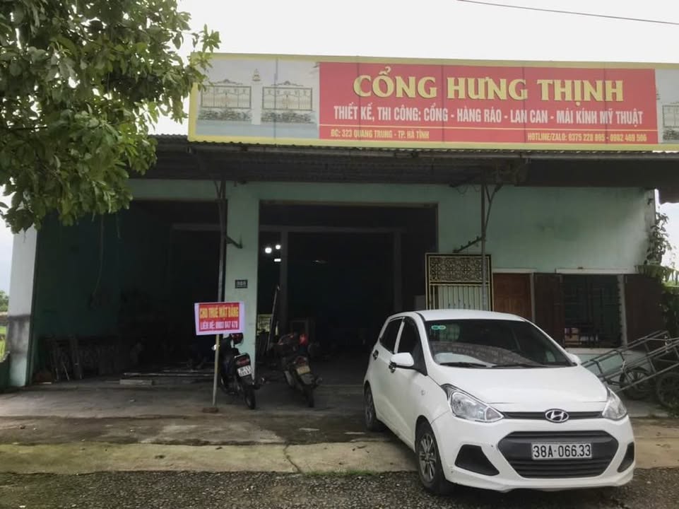 Cho thuê kho xưởng mặt đường Quang Trung, 216m² - Giá cả thương lượng hợp lý!