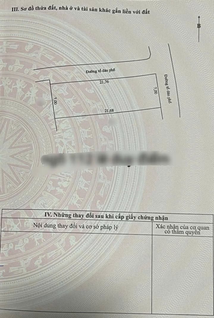 Đất nền Tổ 8 - Phường Đại Nài, TP Hà Tĩnh 152m² giá 2.1 tỷ - Gần UBND và trường học