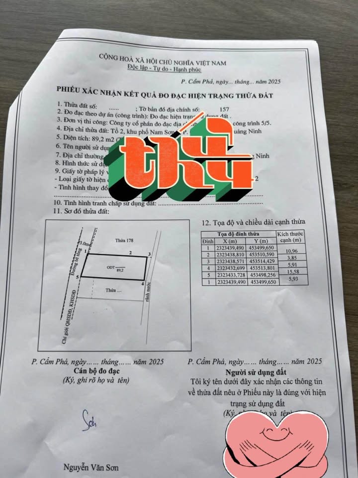 Đất thổ cư Cẩm Sơn - Cửa Ông 89.2m² giá 1.32 tỷ - Cơ hội đầu tư hấp dẫn!