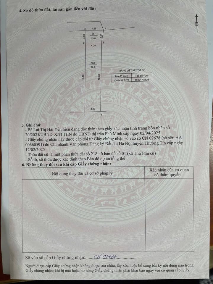 Đất Vĩnh Lộc Thường Tín 76m² giá chỉ 5x triệu - Tiềm năng đầu tư lớn!